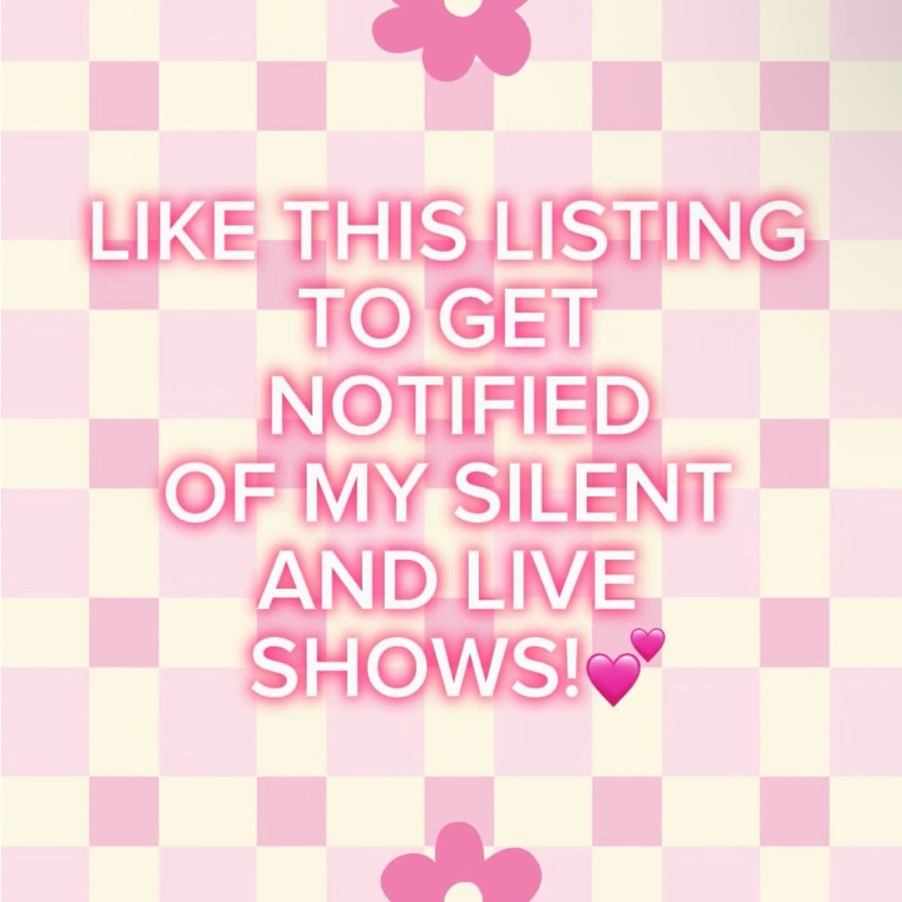 Tailored4You!!! Like this listing to get notified of my next live show!